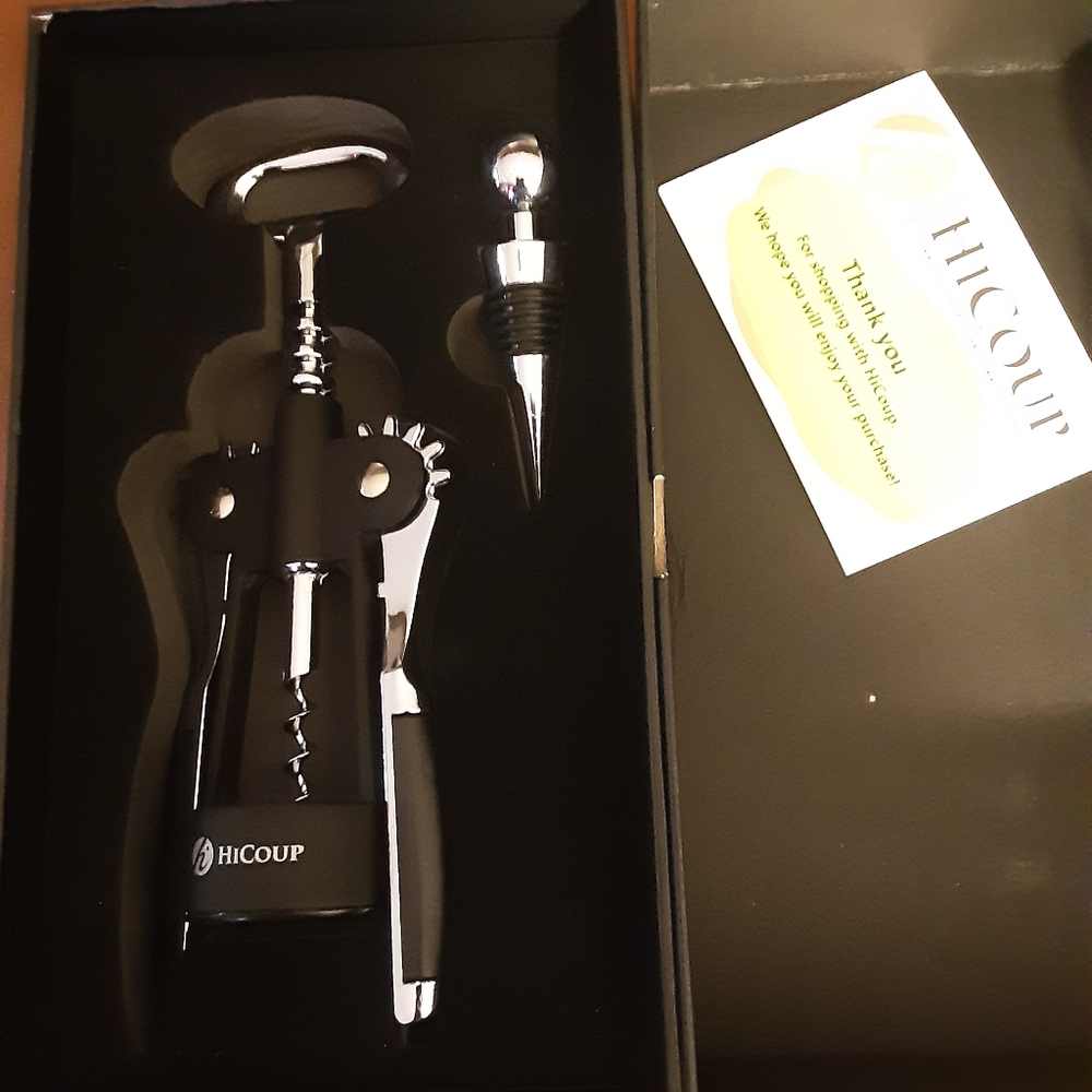 HiCoup Premium Wing Corkscrew.  New.